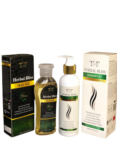 Complete Package Herbal Hair Oil + Herbal Shampoo + Customized Hair Diet Plan