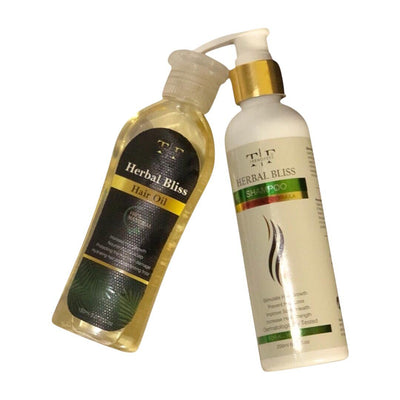 Complete Package Herbal Hair Oil + Herbal Shampoo + Customized Hair Diet Plan